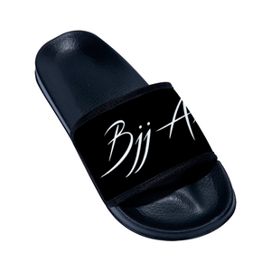 Slippers for Children Black Color, Flip-Flops in the Bathroom