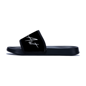 Slippers for Children Black Color, Flip-Flops in the Bathroom