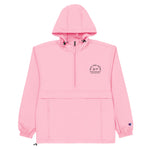 Load image into Gallery viewer, Embroidered Pink Champion Packable Jacket
