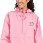 Load image into Gallery viewer, Embroidered Pink Champion Packable Jacket
