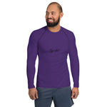 Carregar imagem no visualizador da galeria, Men&#39;s Ranked Purple Belt Rash Guard
