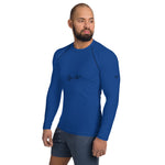 Carregar imagem no visualizador da galeria, Men&#39;s Ranked Blue Belt Rash Guard

