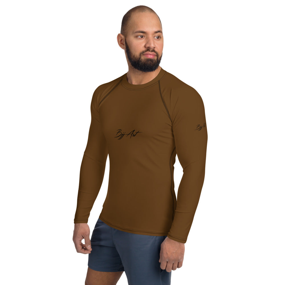 Men's Ranked Brown Belt Rash Guard