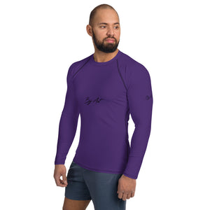 Men's Ranked Purple Belt Rash Guard