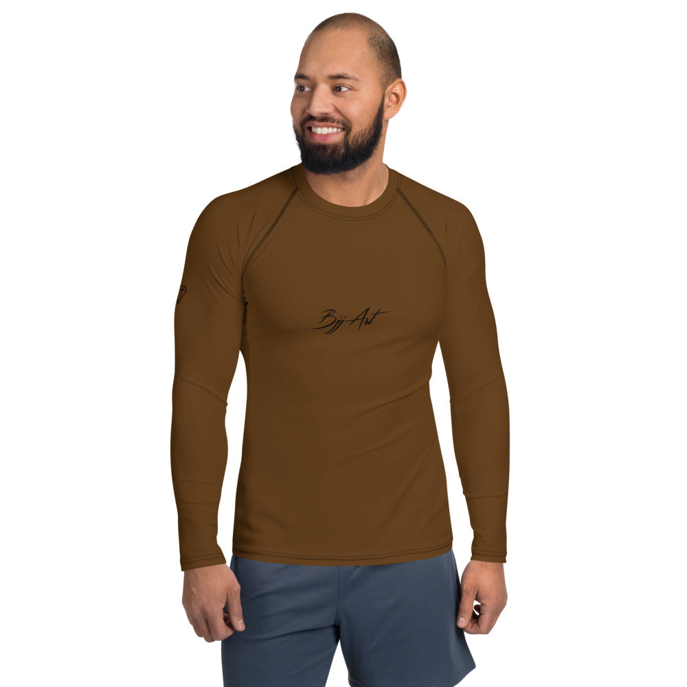 Men's Ranked Brown Belt Rash Guard