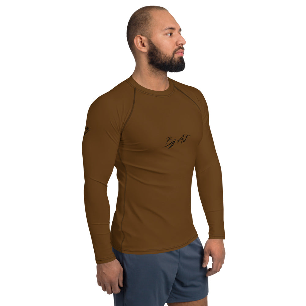Men's Ranked Brown Belt Rash Guard
