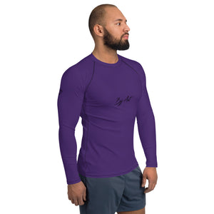 Men's Ranked Purple Belt Rash Guard
