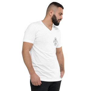 " No Pressure No Diamond " Unisex Short Sleeve V-Neck T-Shirt
