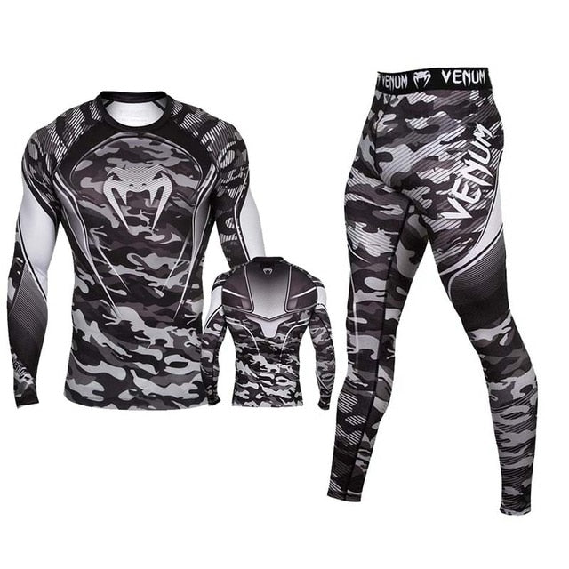 T shirt sportwear suit trunks sublimated print jiu jitsu rash guard