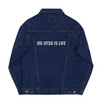 Carregar imagem no visualizador da galeria, Jiu Jitsu is Life denim jacket
