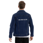 Carregar imagem no visualizador da galeria, Jiu Jitsu is Life denim jacket
